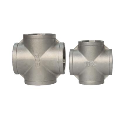 China Professional stainless steel four way pipe joint cross from stainless steel manufacture China for sale