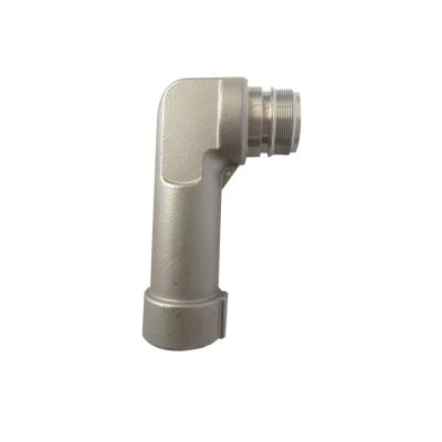 China Water Silica Sol Precision Casting Dewaxing Stainless Steel Pipe Fittings for sale