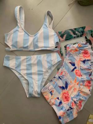 China Breathable Sexy Backless Women Print Cow Print String Bikini Swimwear Two Piece Swimwear & beach wear bikinis for sale