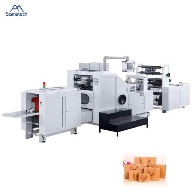 China Hotels Automatic Seme Machine Computer Controller For Bag Making Machine Kraft Paper Cement Bag Making Machine for sale