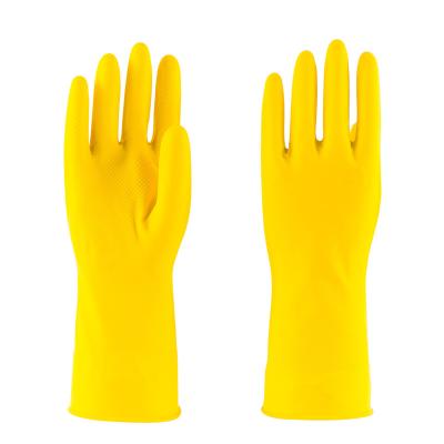 China House Cleaning Cheap Household Latex Gloves Cleaning Gloves Latex Hand Glove Rubber Material For Dish Washing for sale