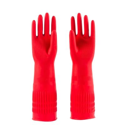 China Best Quality Long Sleeve Hand Protection Latex Household Cleaning Gloves for sale