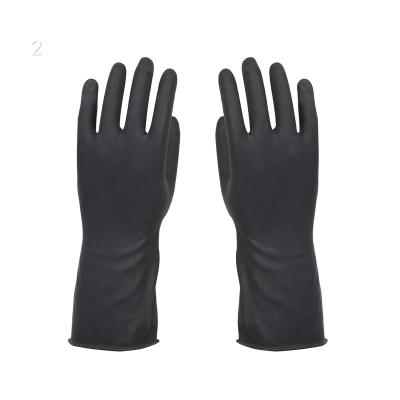 China Latex Household Cleaning Industrial Antacid Gloves Hand Protection Rubber Gloves for sale