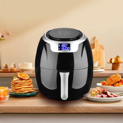 China Adjustable Thermostat with 2021 LED Display Touch Screen Food Grade Easy Clean High Speed ​​Kitchen Air Fryer for sale