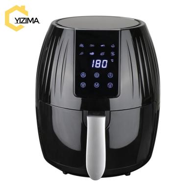 China Adjustable Thermostat with LED Display Large Home Commercial Multi-Function Electric Air Circulation Deep Fryer and Touch Screen Capability for sale