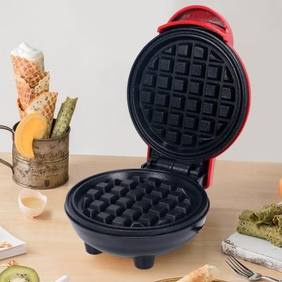 China Fresh Touch Outdoor Hot Selling Mini Portable Home Automatic Automatic Non-Stick Dish Breakfast Waffle Maker for sale