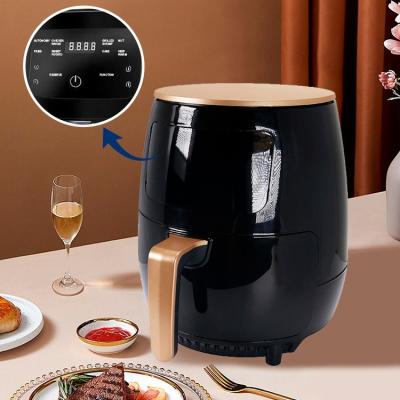 China Hotel Kitchen Electric Household Electric Household Hot Selling Oil Free Silver Crest Air Fryer for sale