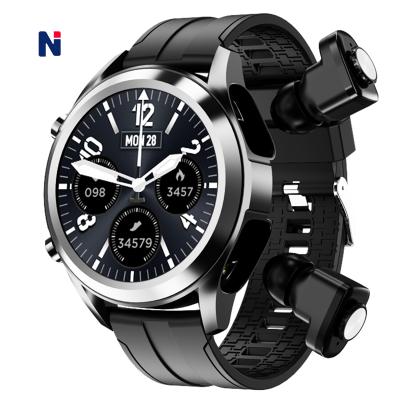 China Gshock Reloj Unisex Call Touch Screen Men Women Android I/O GPS Waterproof Fitness 2 in 1 TWS Earbuds Smart Watch for sale