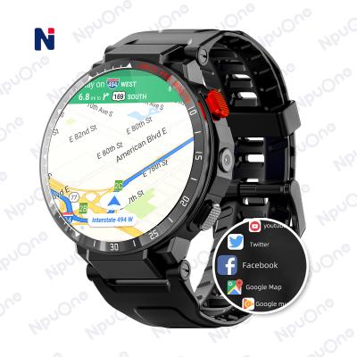 China Wifi Round HD Call GPS Navigation Smartwatch Men Android Camera Sim 4g GPS WIFI Smart Watch for sale