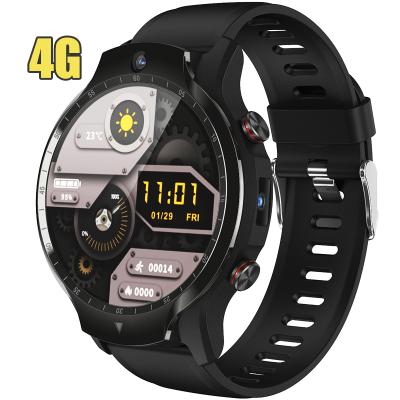 China Android 9.0 Dual Camera Wifi Navigation 2021 4G SIM Card Talk Face Unlock WIFI GPS Call Video Smart Watch With Dual Chip Dual System for sale