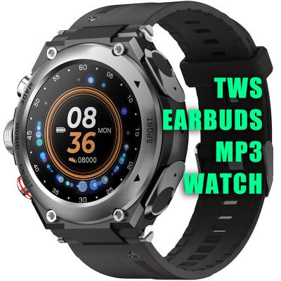 China 2021 Premium Black GPS Navigation Smart Watch Body Temperature And Heart Rate Sleep Monitoring Smartwatch Round Smartwatch for sale