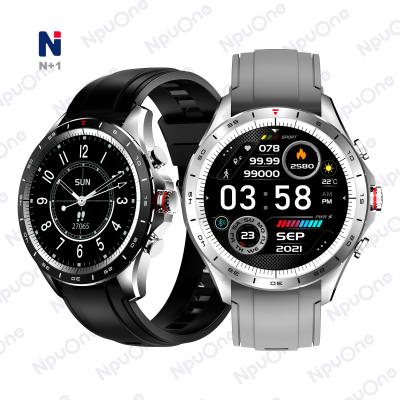 China Quick Circular Waterproof Oxygen Blood Pressure Heart Rate ip67 Touch Screen Sport GPS Navigation Delivery Smart Watch for IOS for sale