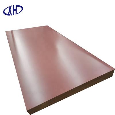 China Both sides melamine plywood industrial rose plywood high gloss UV coated board for furniture factory for sale