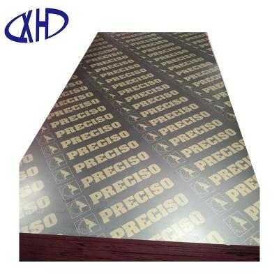 China 12mm 15mm 18mm new arrival black industrial film faced plywood anti-slip shuttering plywood for construction for sale