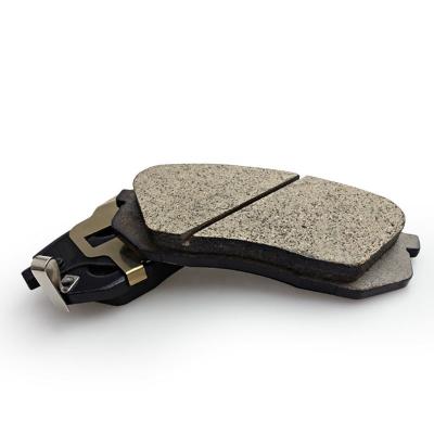 China High quality high performance advics metal semi-metallic brake pad auto low no dust brake pad D1295 for sale