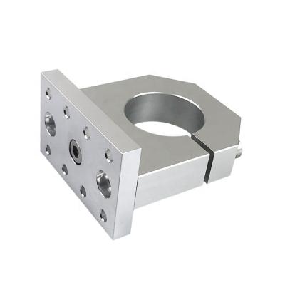 China Industrial Equipment OEM Precision Customized Metal Manufacturer Cnc Milling Machining Anodized Aluminum Blocks Spare Parts for sale