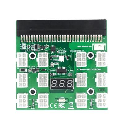 China Server Power Conversion Panel 12*6pin Adapter Card Graphics Power Supply Board DIYLXX21625 for sale