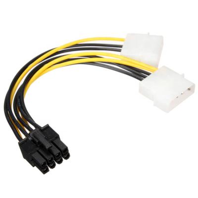 China Dual 4P to 8P Graphics Power Cord PIN D-Type Interface to CPU Line Graphics 8PIN Power Supply Wire DIYLXX21623 for sale