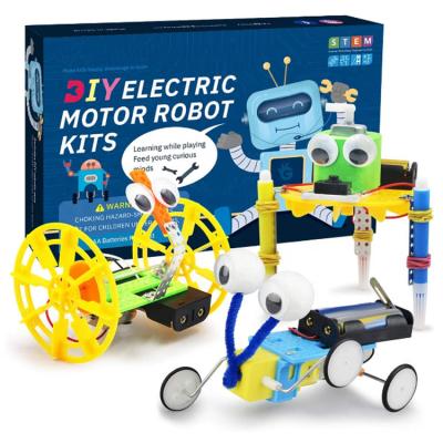 China Stem 2020 Hot Education Electric Motor DIY Science Experiment Robotic Stem Toys Educational Kits For Kids for sale