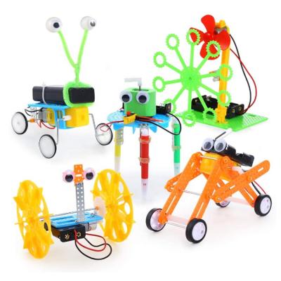 China STEM Education DIY STEM Assembly Science Kits Educational Robotic Robot Learning Kits Set For Kids Science Projects for sale