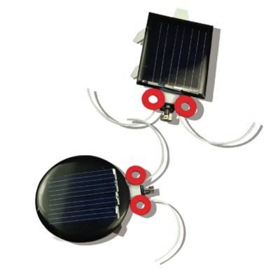 China PVC Trunking + Electronic Components Diy Educational Beetle Toy Solar Robot For Kids for sale