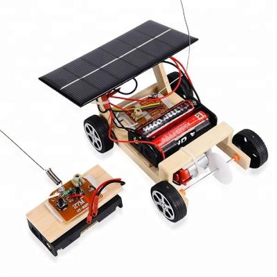 China School Science Experiment Solar Model Car Wireless Remote Control Racing Car 11*11*9cm for sale