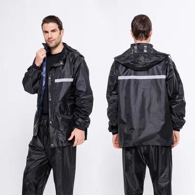 China New Logo Disposable Adult Men And Women PVC Cloth Double PVC Cloth Waterproof Rain Coat Disposable Custom Waterproof Raincoat New for sale