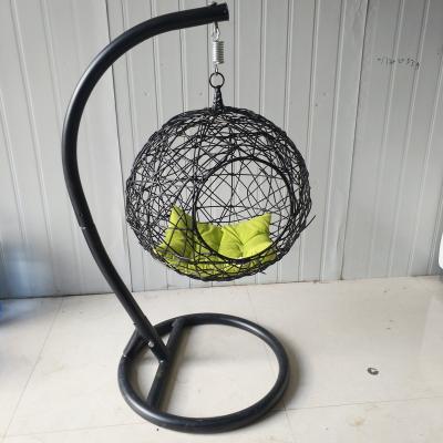 China New Design Eco-friendly Furniture PE Rattan Pet Swing Chair Breathable For Cat Or Dog for sale