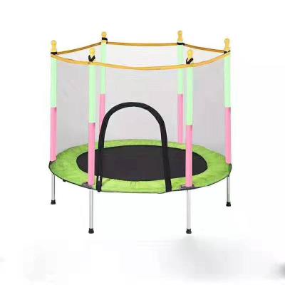 China 2021 hot selling light weight trampoline/outdoor kids trampoline/thick pp fabric trampoline for sale