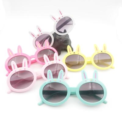 China Styles Hot Selling Summer Candy Color Kids Animals PC Sunglasses Cat Eye Shape Kid Cute Round Frame Fashion Kids Sunglasses UV400 for sale