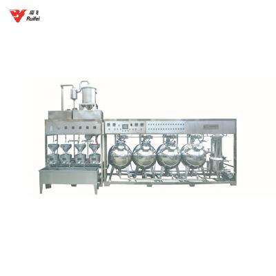 China 2000LH Soybean Milk Making Processing Line High Quality Soybean Milk Bottles Production Line for sale