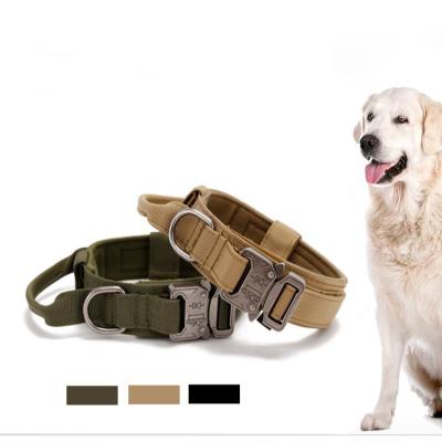 China Lights Factory Supply Wear-resistant Dog Collar Nylon Pet Collars Pet Outdoor Collars for sale