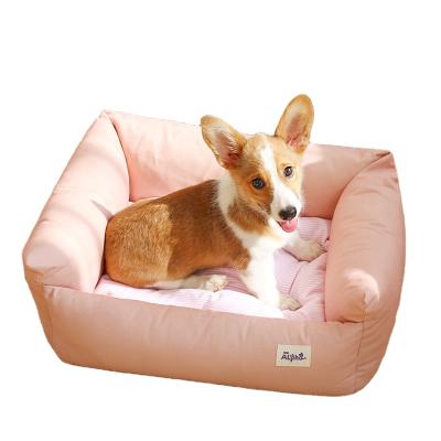 China Cheap Novelty Travel Cat Pet Beds and Accessories Orthopedic Furniture Memory Foam Dog Bed Washable Luxury for sale