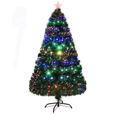 China China Wholesale PVC Fiber Optic Manufacturing Multicolor Led Christmas Tree for sale