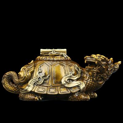 China China household gifts copper ornaments arts and crafts Luoshu dragon turtle for sale