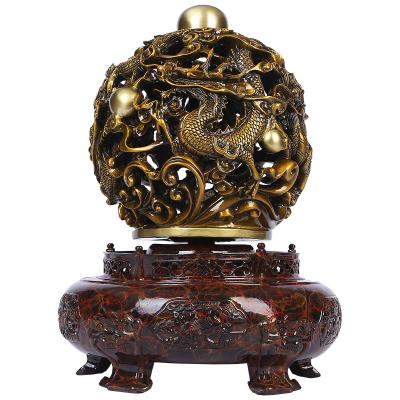 China China Home Gifts Opening Desk Opens Tripod Copper Bronze Decoration for sale