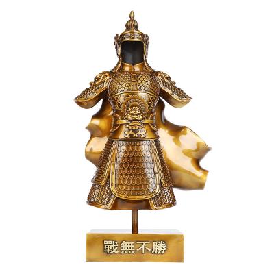 China China Home Gifts Crafting Desktop Crafts Copper Armor Decoration for sale