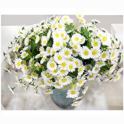 China Factory Price Fake Daisy Flowers Home Decoration Silk White Yellow Purple Daisy Realistic Wholesale for sale