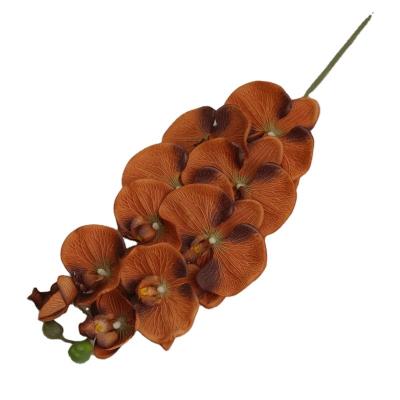 China Artificial flower wedding high quality simulation touch butterfly orchids online wholesale decoration artificial flower manufacturers real for sale