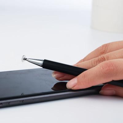 China New Design Mobile Phone Stylus Screen Touch Pen Thick Pencil Metal Capacitive Active Pen for sale