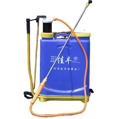 China Garden Spray Agricultural Manual Pesticide Backpack Plastic Sprayer for sale