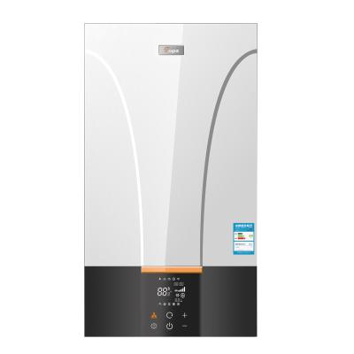 China 220v 50 Hz 24kw 28kw 32kw ​​VERTICAL wall hung gas combi boiler for hot water and room heating for sale