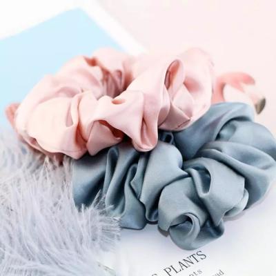 China Full body size for 360Â ° Pure Silk Headband Charmeuse Hair 100 Elastic Rope Band Head Accessories Soft Care Luxurious Satin Hair Scrunchie for sale