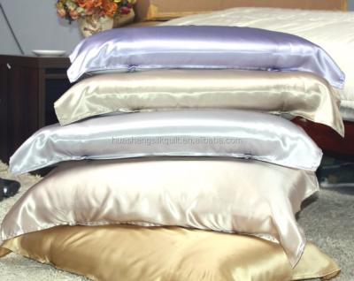 China Disposable Bachelor Use 100% Pure White Soft Soft Silk Pillowcase16/19/22/25MM for sale