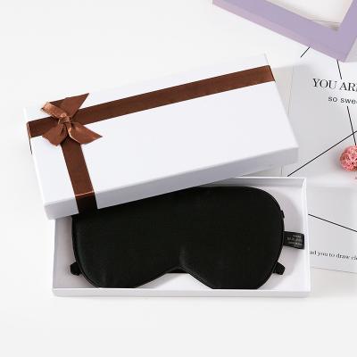 China Eye Mask Manufacturer Airline Sleeping Eyemask Silk Satin for sale