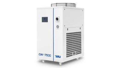 China CW-7500 Industrial Chiller Unit 18000W Intelligente temperatuurregeling Draagbare chiller unit Te koop