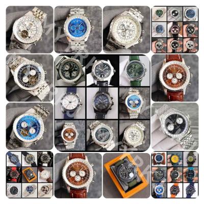 China Classic Panda Aviation Chronograph B01 Watch Customized Size 43mm Size ETA 7750 Luxury Movement Factory Watch BLS Automatic Disc Date 7750 for sale