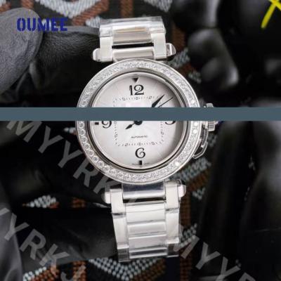 China Factory 904L size 27mm ETA automatic luxury steel movement quartz diamond ring date ladies classic rollesxadlex watch for sale