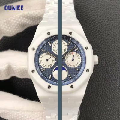 China Stainless Steel App Reprint Top White Ceramic App 2657 Automatic Imported Movement Mechanical Watch for sale