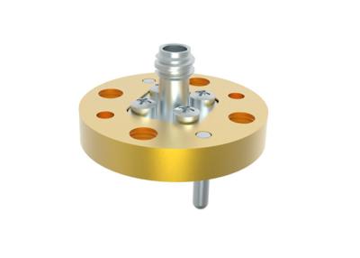 China WR10 BJ900 To 1.0mm Female Waveguide To Coax Adapter 74GHz~110GHz End launch zu verkaufen